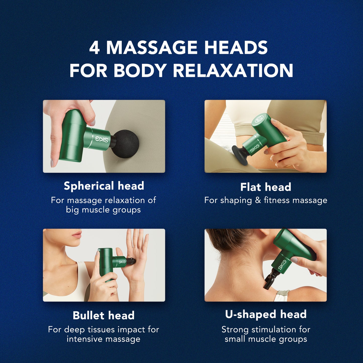 Body Massager Green F3-EN